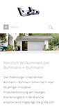 Mobile Screenshot of buhmann-buhmann.de